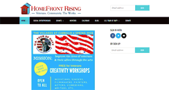 Desktop Screenshot of homefrontrising.org
